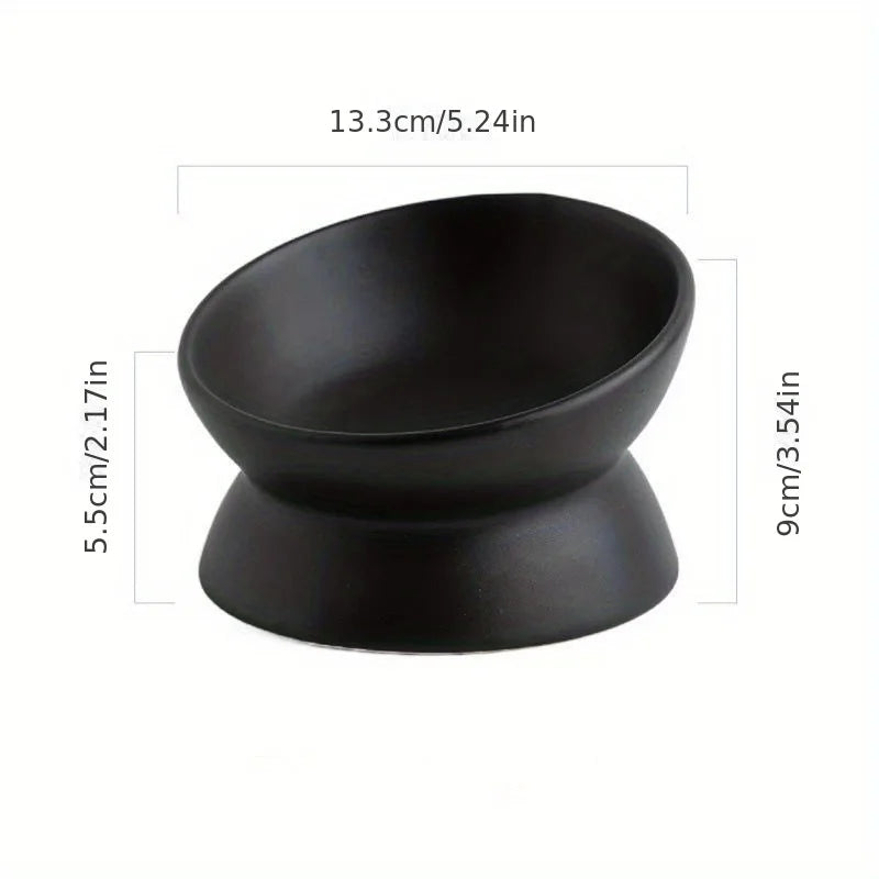 Ceramic Raised Cat Bowl