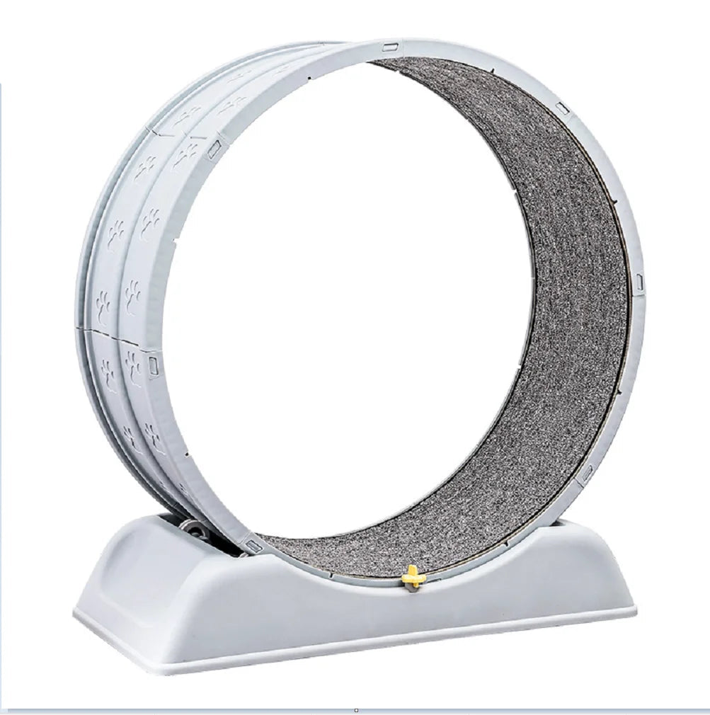 Cat Running Wheel – Large Pet Exercise Wheel for Cats, Hamsters & Small Pets with Silent Design