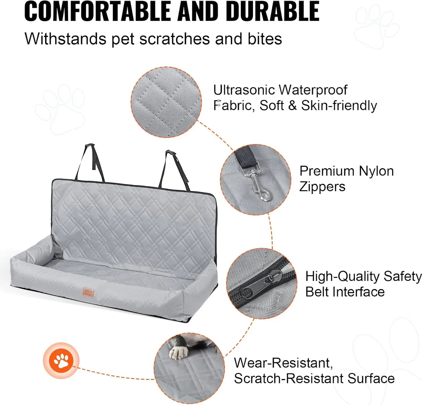 Waterproof Dog Car Seat
