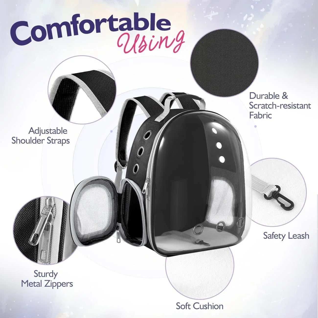 Pet Bubble Travel Backpack