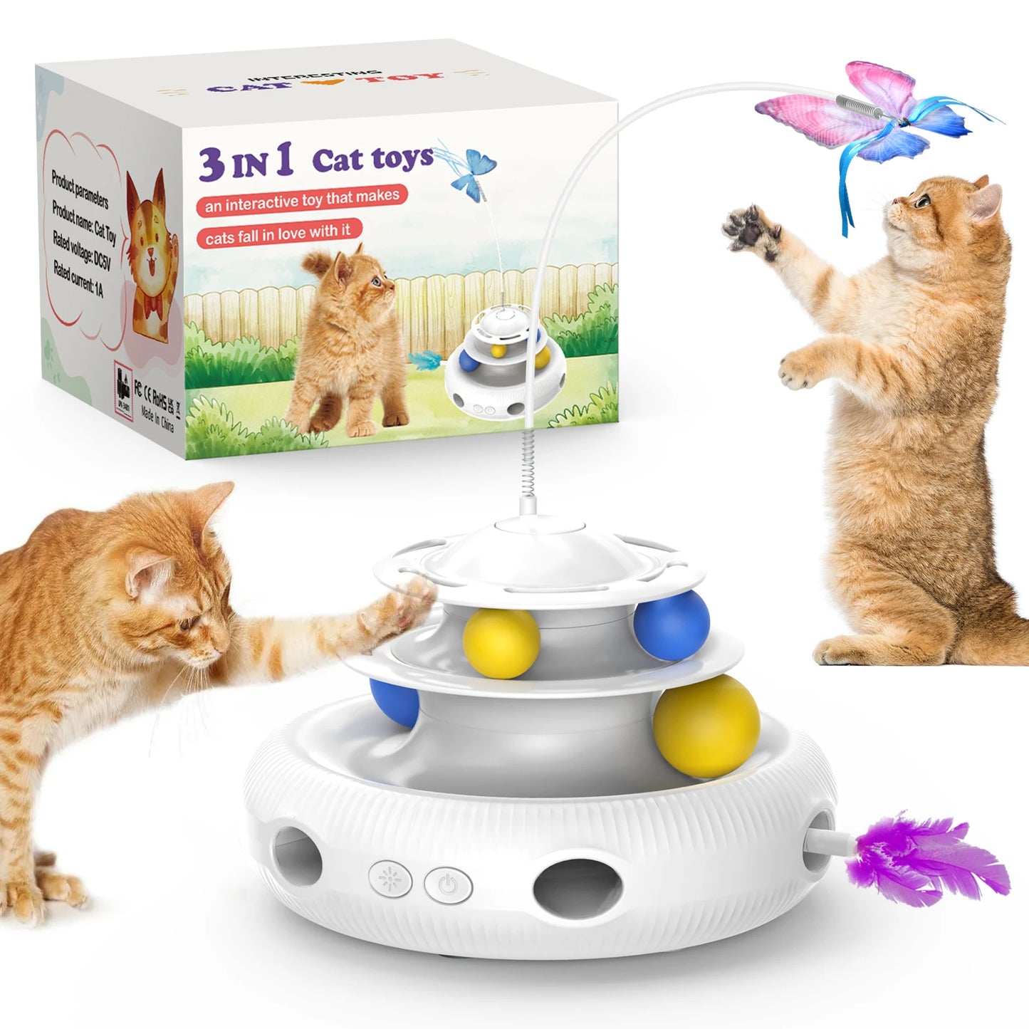Rechargeable Cat Laser Toy
