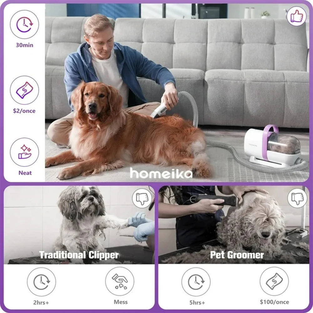 Homeika Pet Grooming Vacuum