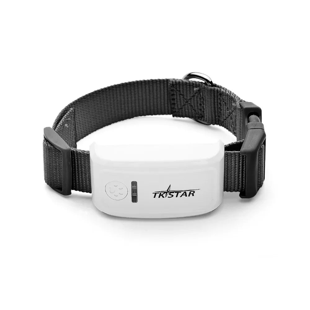 Mini GPS Pet Tracker with Collar – Real-Time GSM/GPRS Positioning for Dogs & Cats (iOS/Android Compatible)
