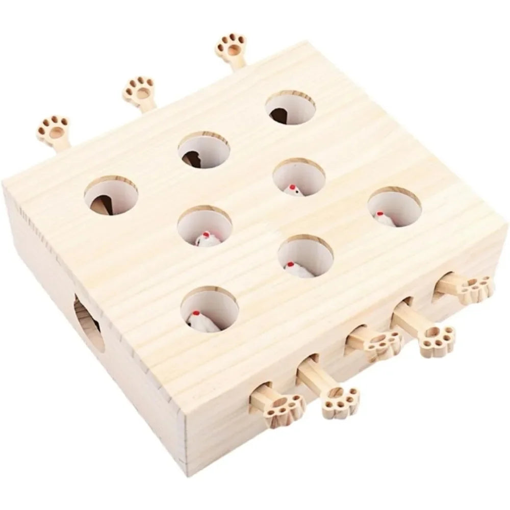 Whack-a-Mole Cat Toy