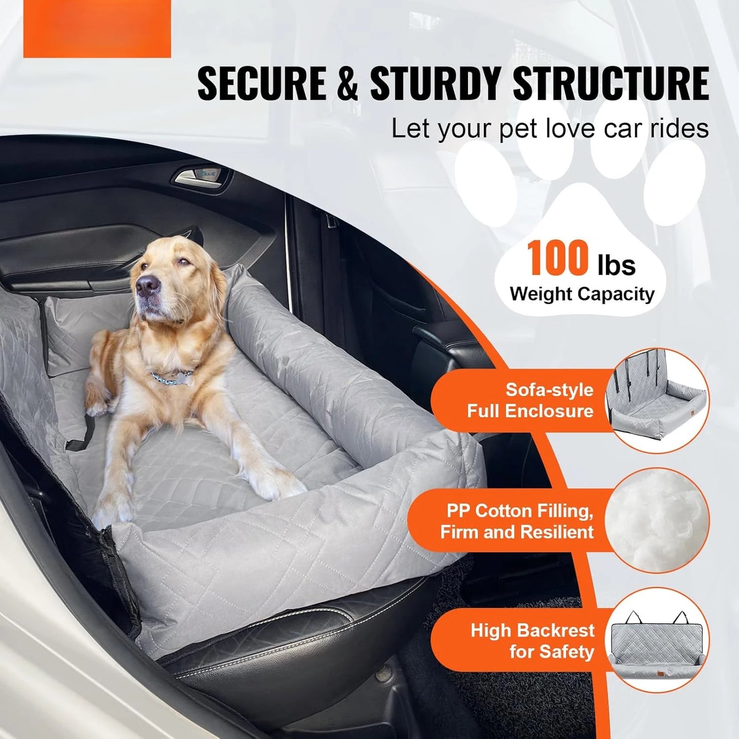 Waterproof Dog Car Seat