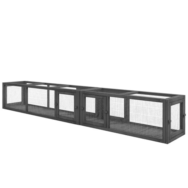 Cozy Cat Nest & Cage Set – Weather-Protected Cat Run with Toys and Training Kit for Indoor/Outdoor Use