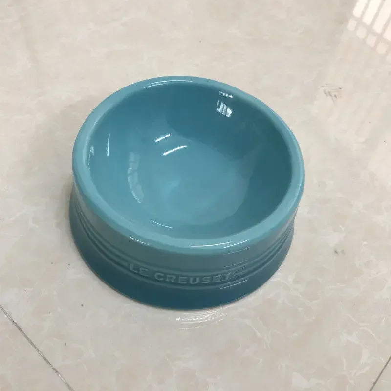 Elevated Ceramic Cat Bowl