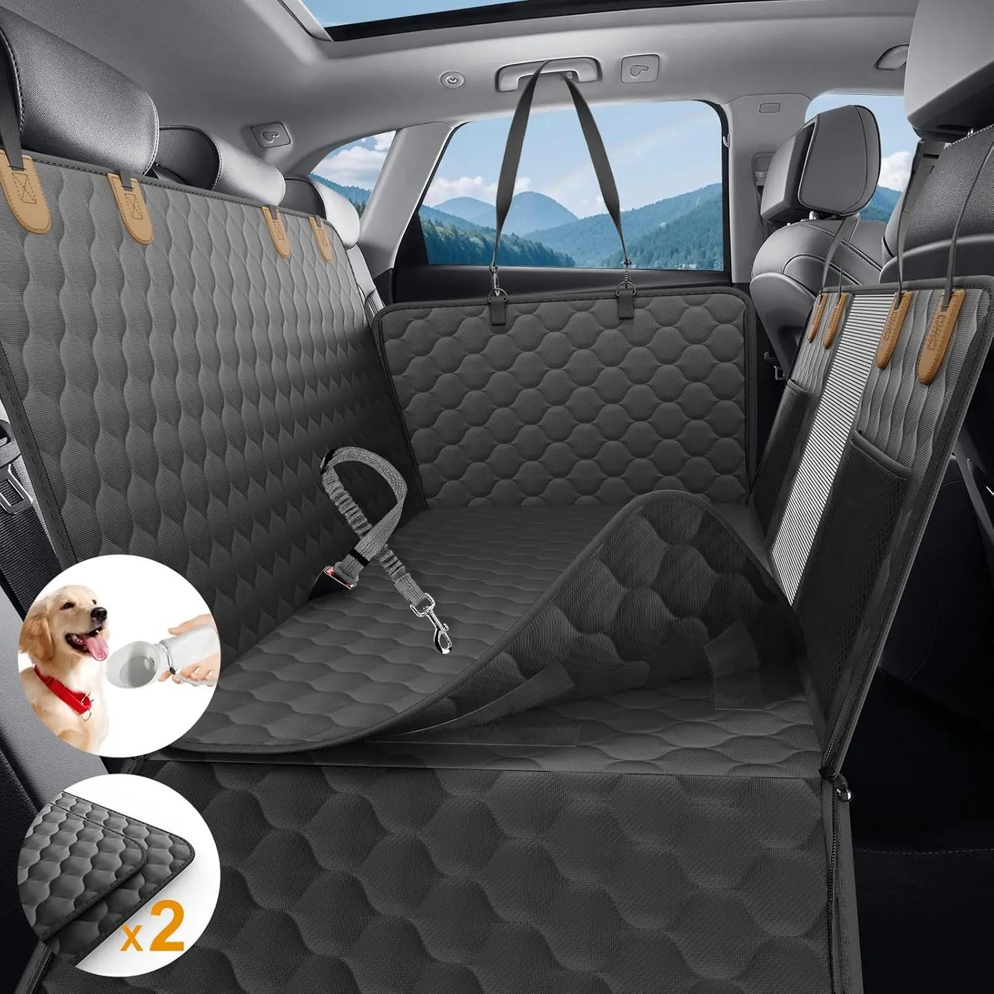 Foldable Dog Car Seat