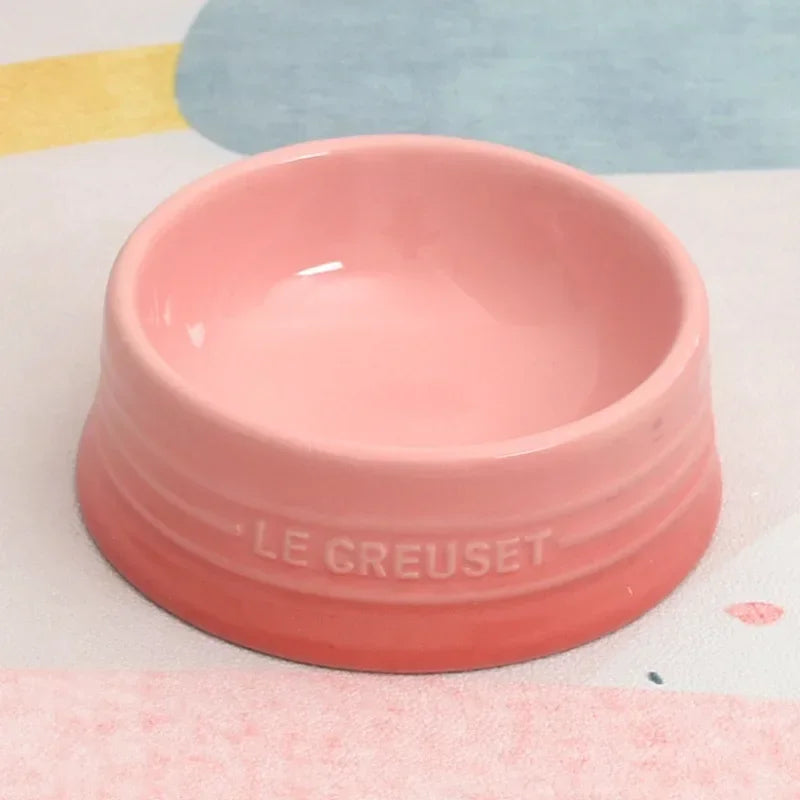 Elevated Ceramic Cat Bowl