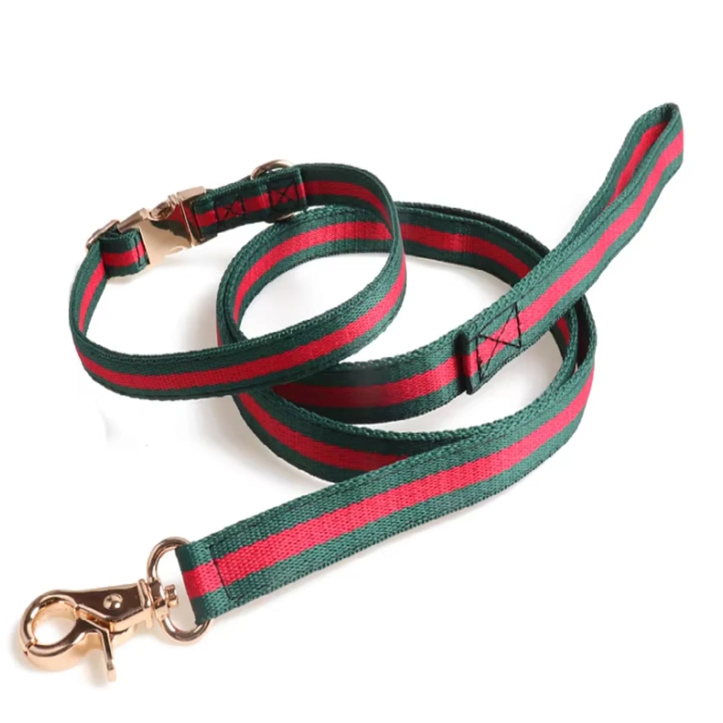Luxury Nylon Dog Leash Set