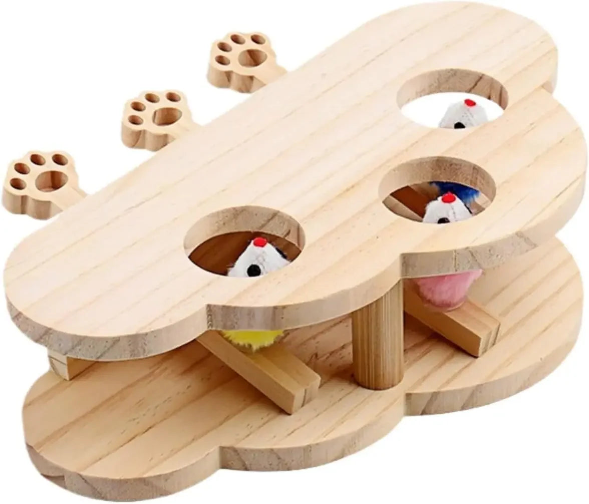 Whack-a-Mole Cat Toy