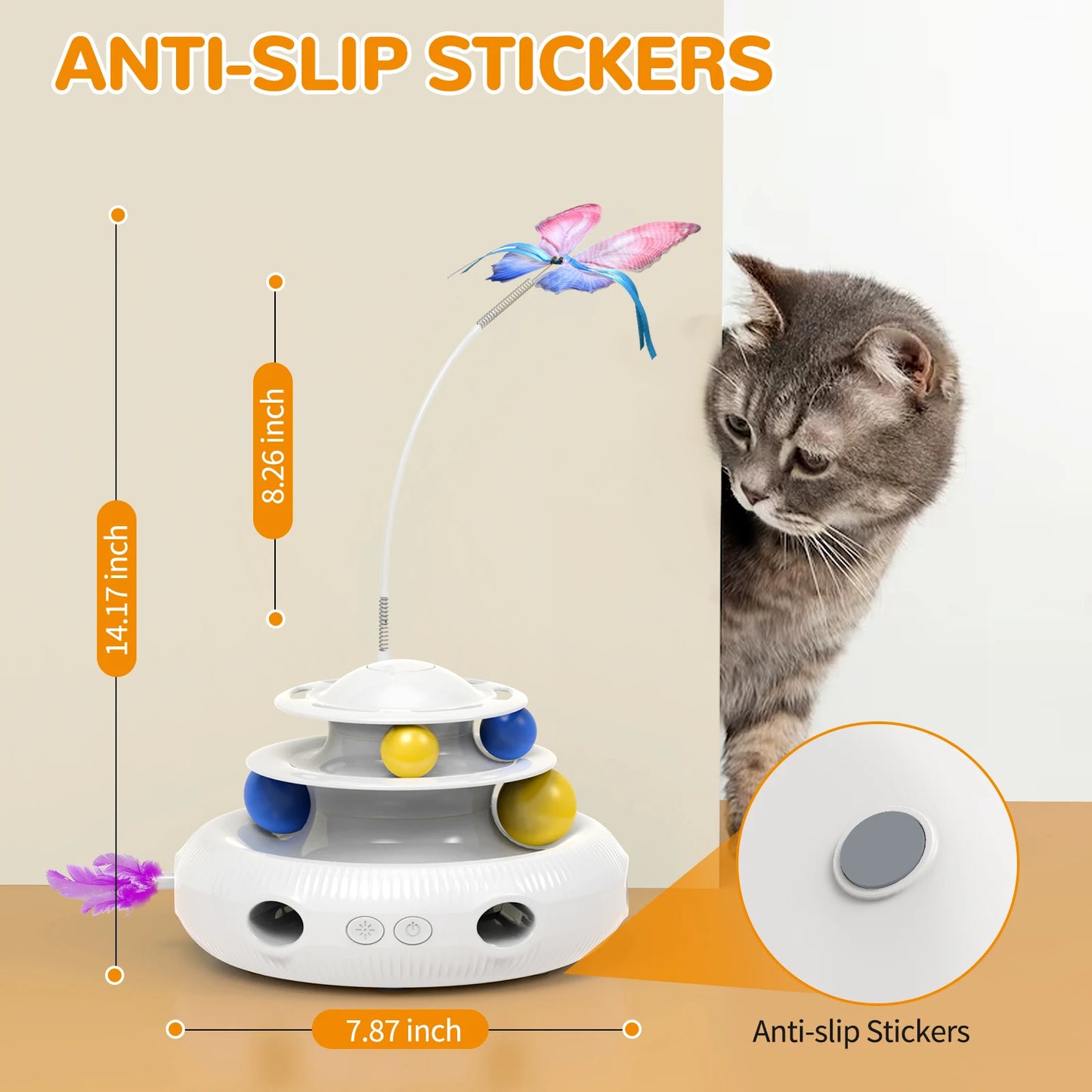 Rechargeable Cat Laser Toy
