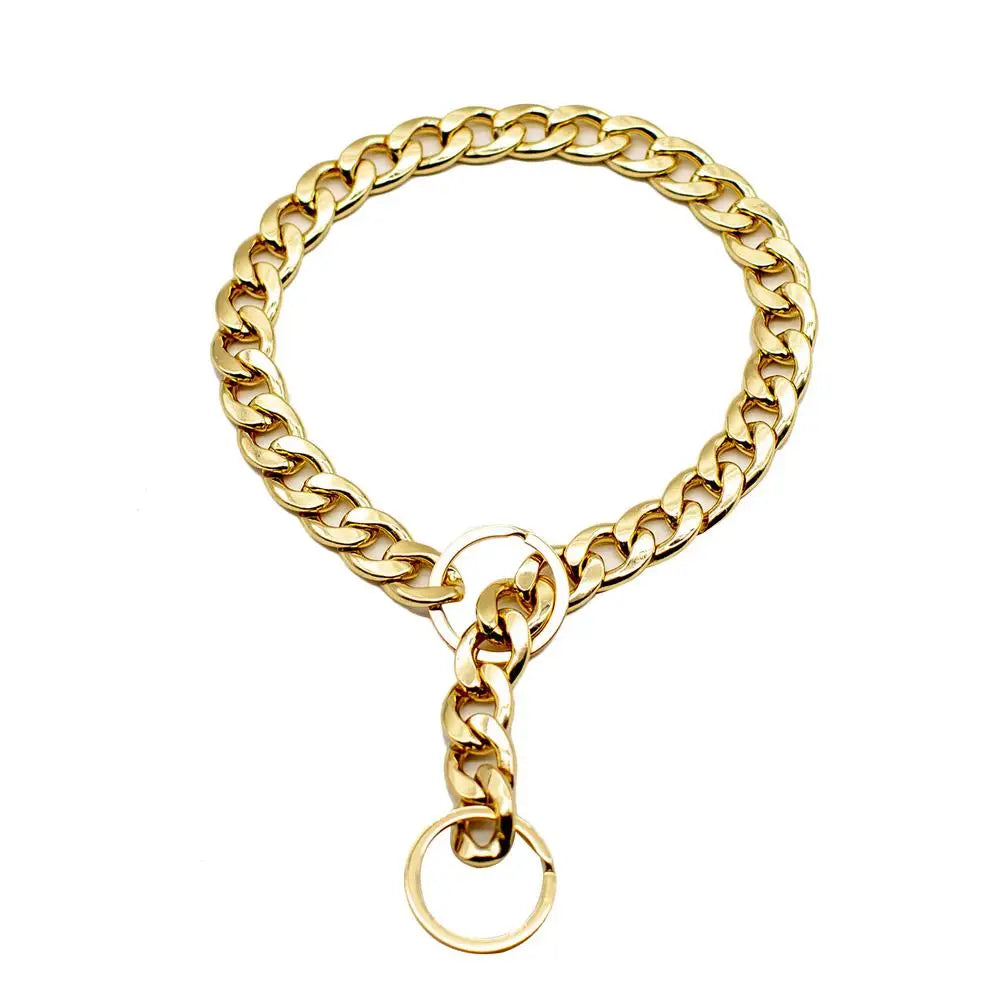 Gold Metal Dog Chain