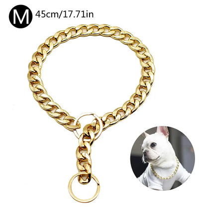 Gold Metal Dog Chain
