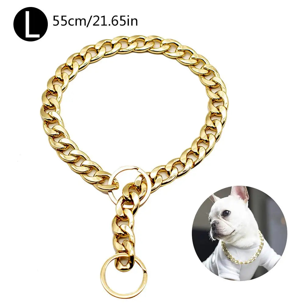 Gold Metal Dog Chain