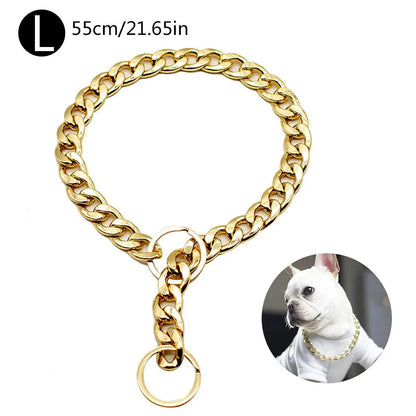 Gold Metal Dog Chain