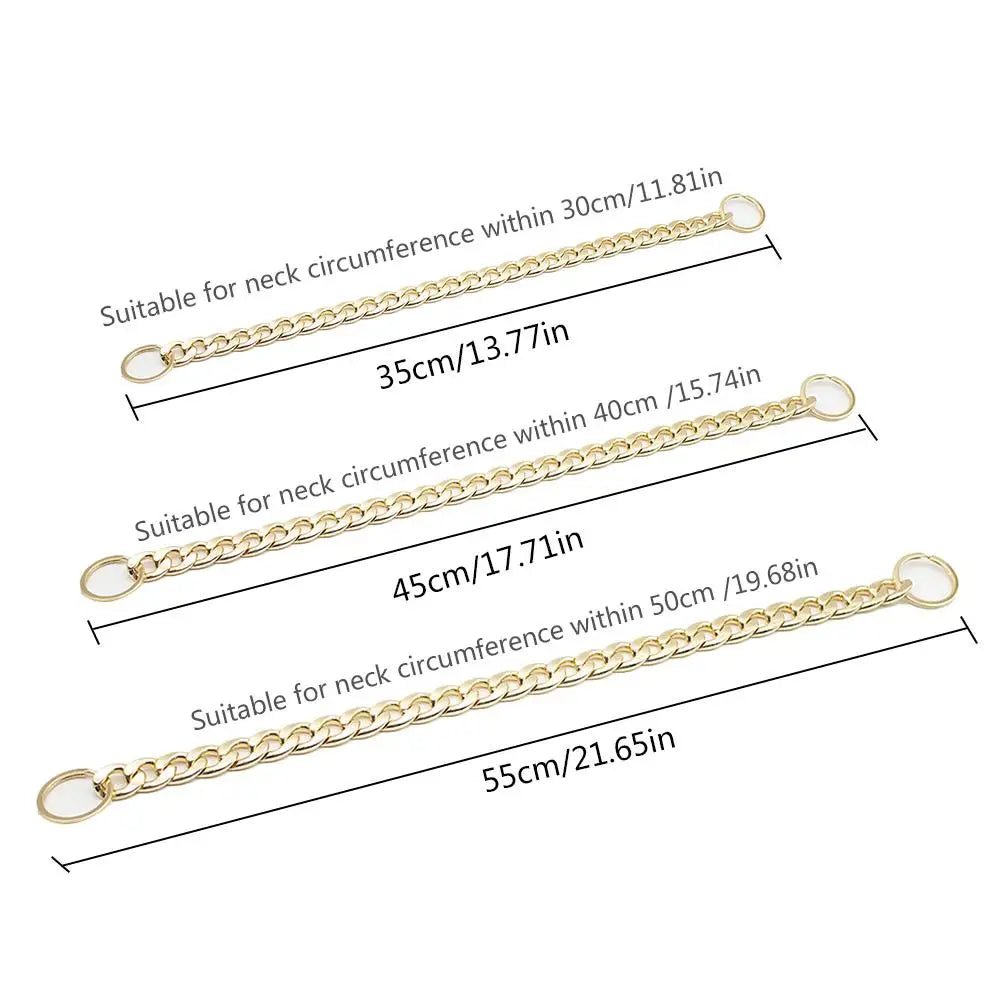 Gold Metal Dog Chain