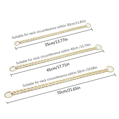 Gold Metal Dog Chain