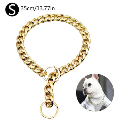 Gold Metal Dog Chain