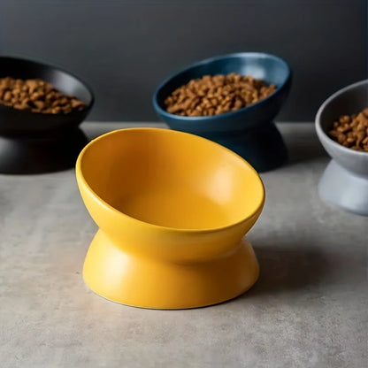 Ceramic Raised Cat Bowl