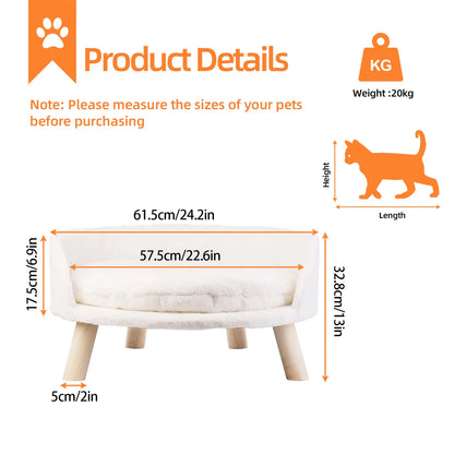 Raised Pet Sofa Bed