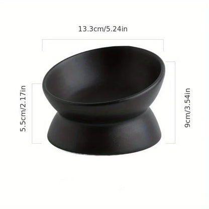 Ceramic Raised Cat Bowl