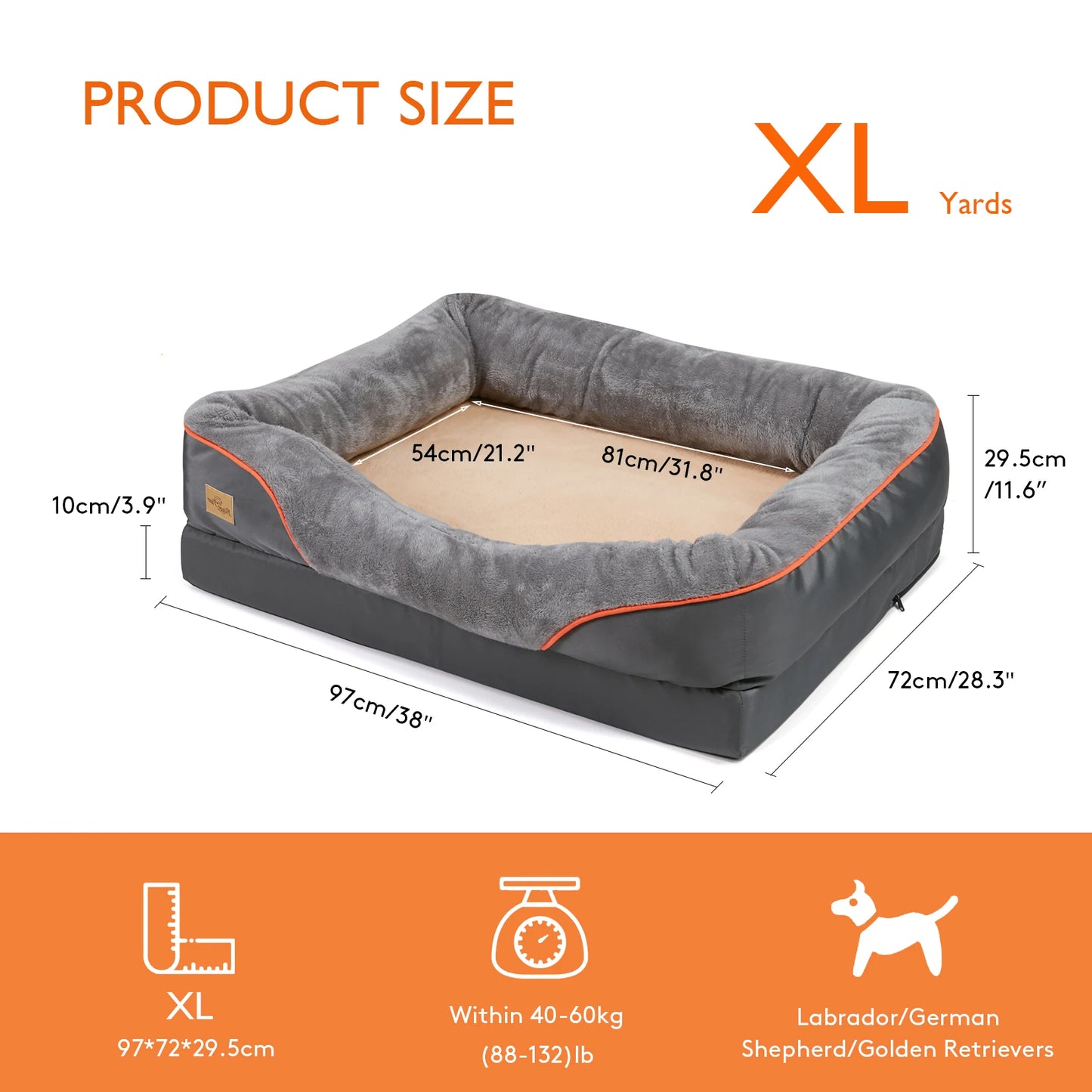 Orthopedic Dog Sofa Bed