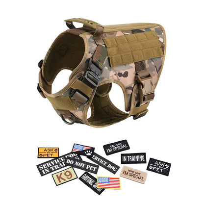 Tactical Dog Harness Set