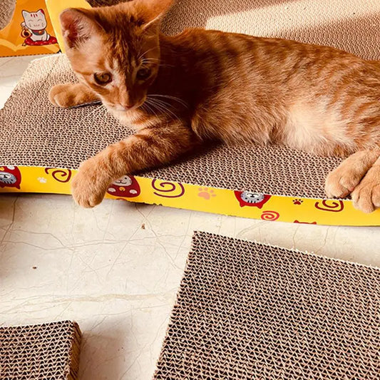Wooden Cat Scratcher Board
