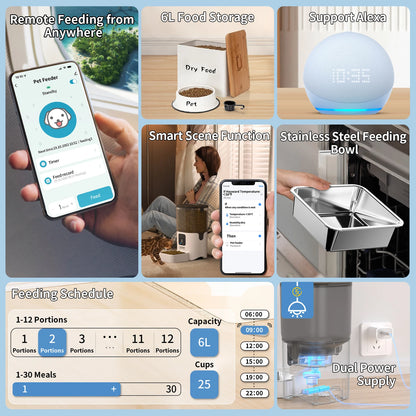 Smart WiFi Cat Feeder