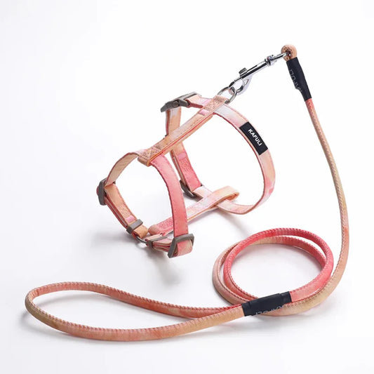Adjustable Cat Harness Set