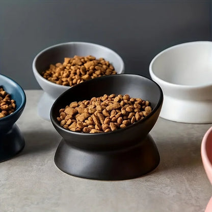 Ceramic Raised Cat Bowl