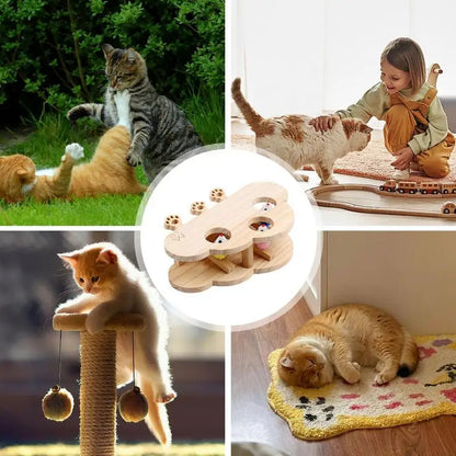Whack-a-Mole Cat Toy