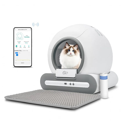 Smart Self-Cleaning Litter Box