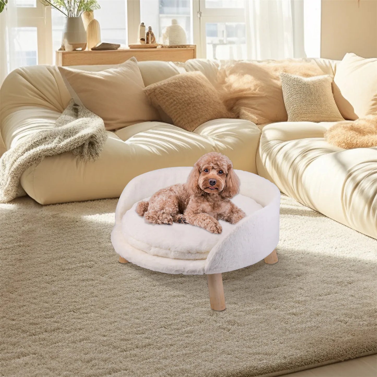 Raised Pet Sofa Bed