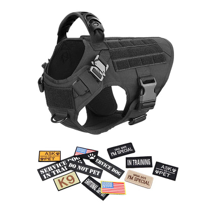Tactical Dog Harness Set