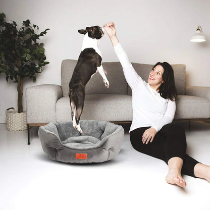 Soft Pet Bed with Non-Slip Base
