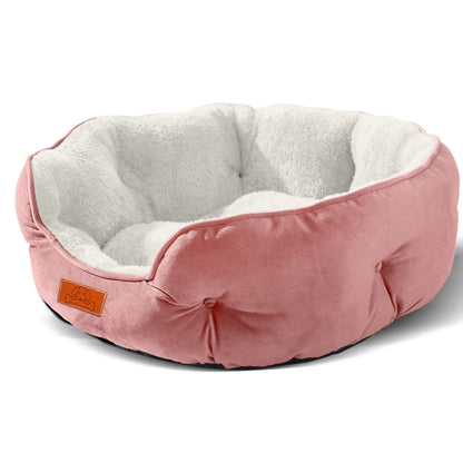 Soft Pet Bed with Non-Slip Base