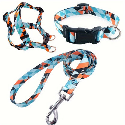 Stylish Dog Harness Set