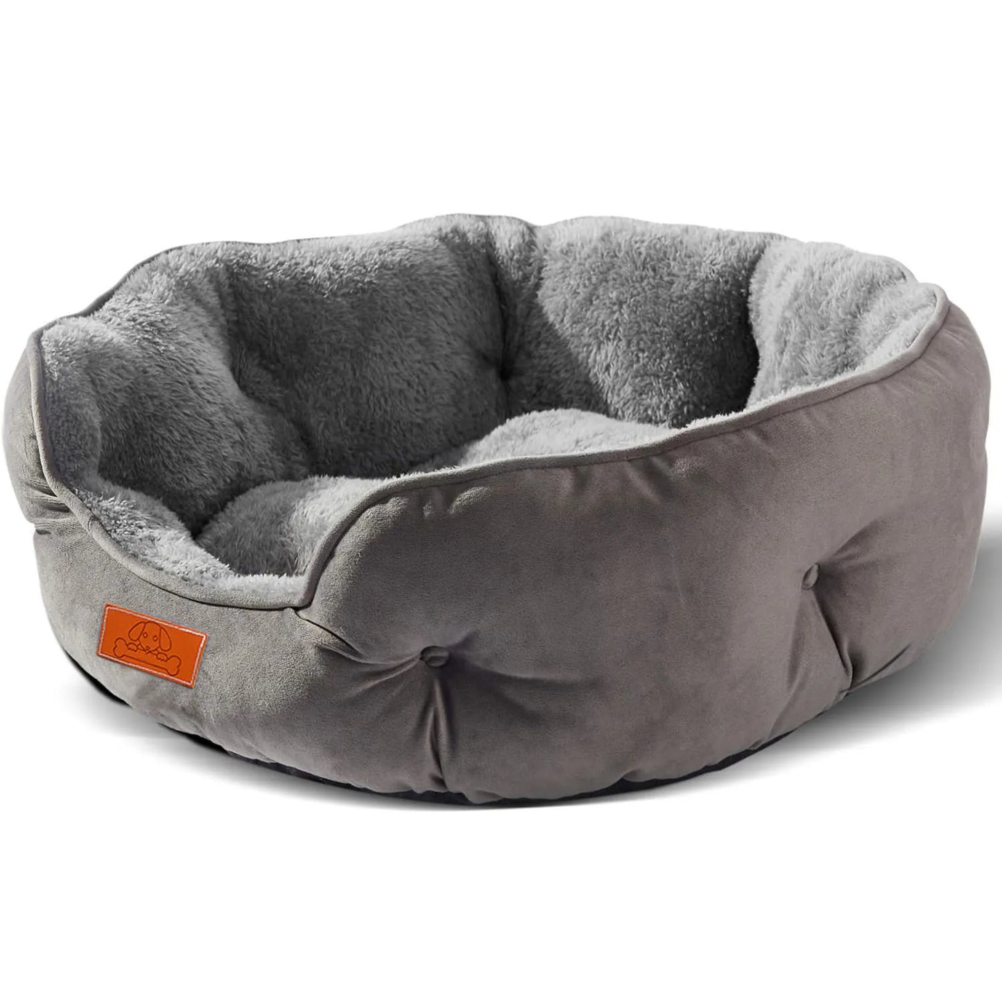 Soft Pet Bed with Non-Slip Base