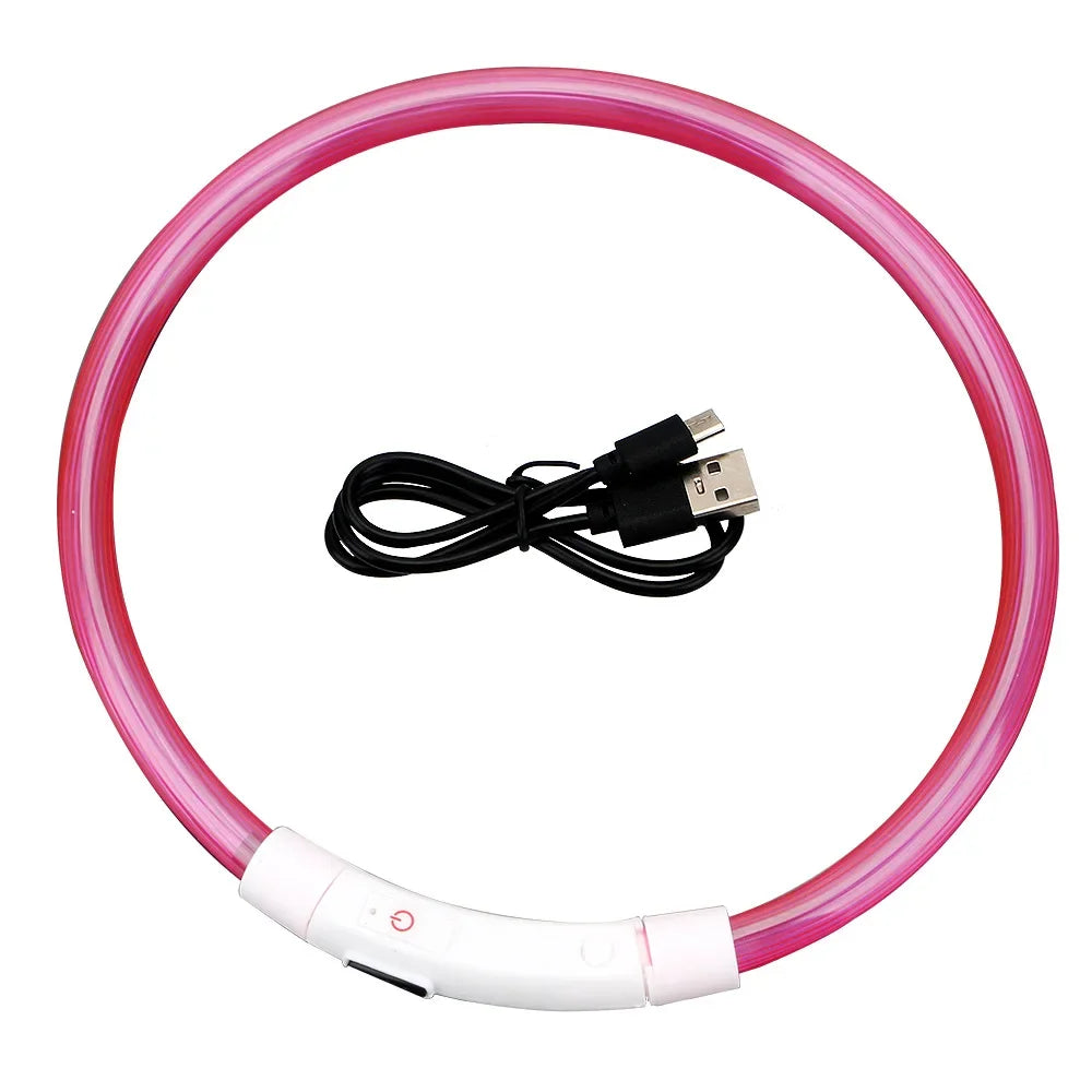 LED USB Dog Collar