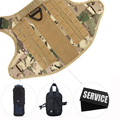 Tactical Dog Harness Set