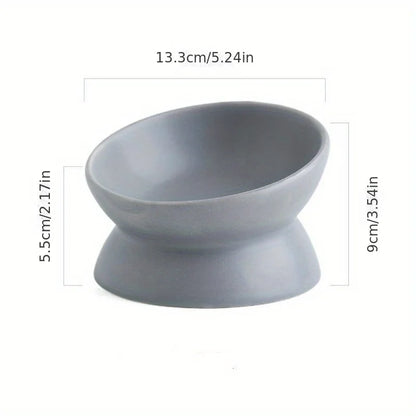 Ceramic Raised Cat Bowl
