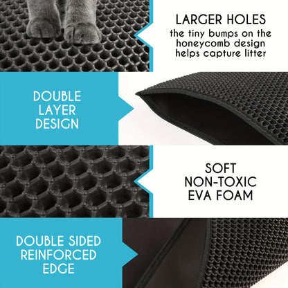 Honeycomb Cat Litter Mat
