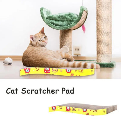 Wooden Cat Scratcher Board