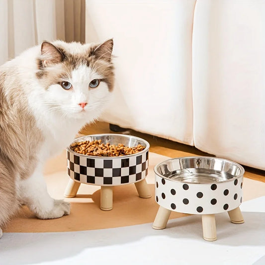 Elevated Cat Food Bowl