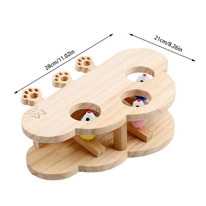 Whack-a-Mole Cat Toy