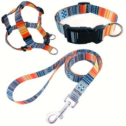 Stylish Dog Harness Set
