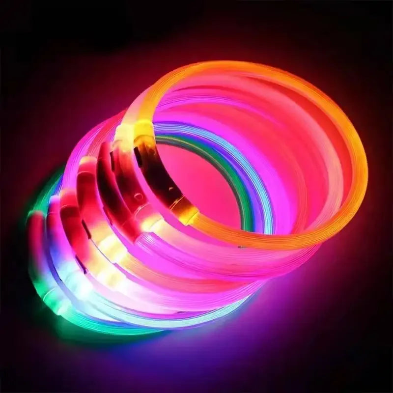 LED USB Dog Collar
