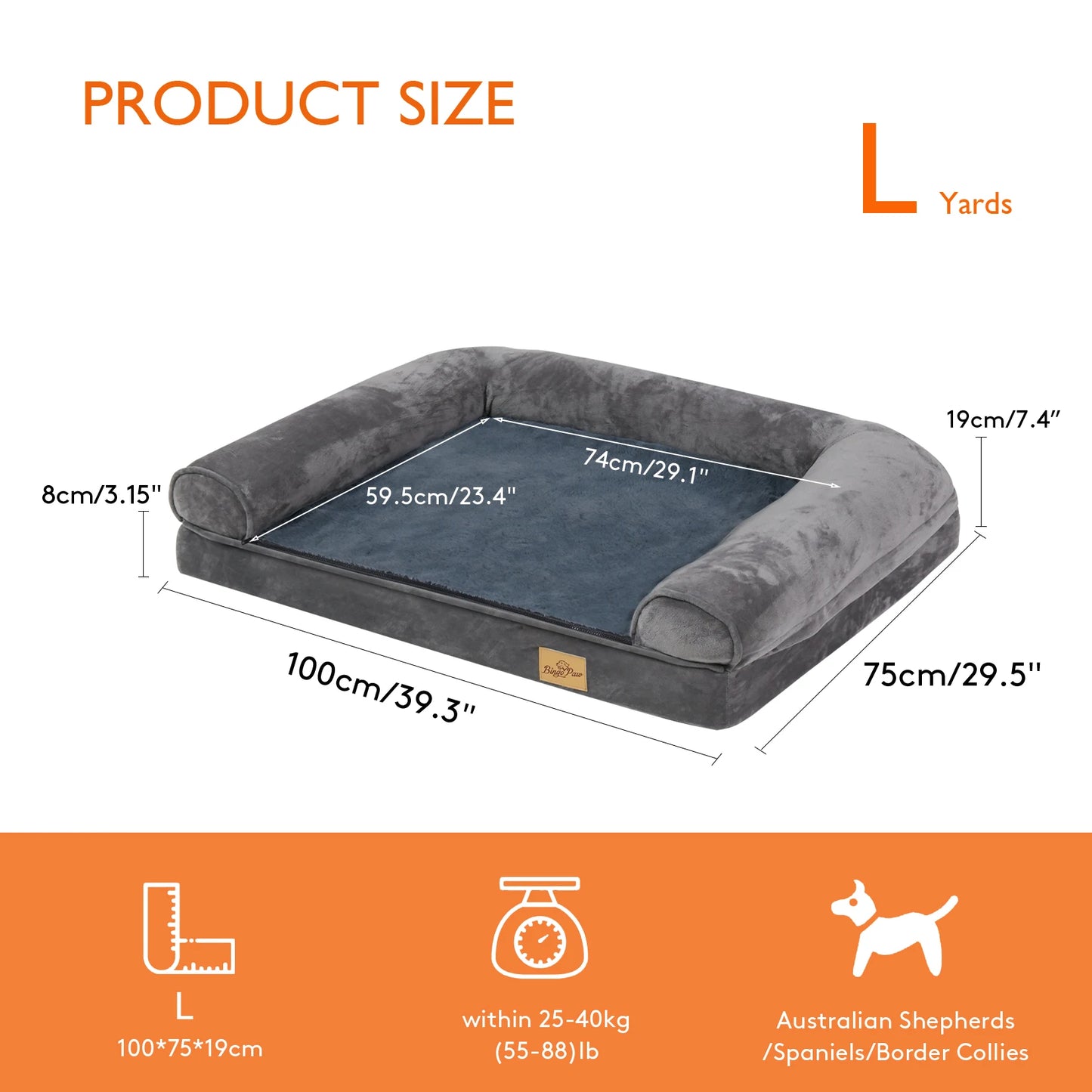 XL Sofa Dog Bed